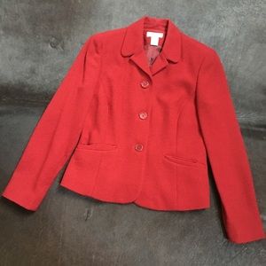 Ann Taylor wool blazer, a staple winter officewear